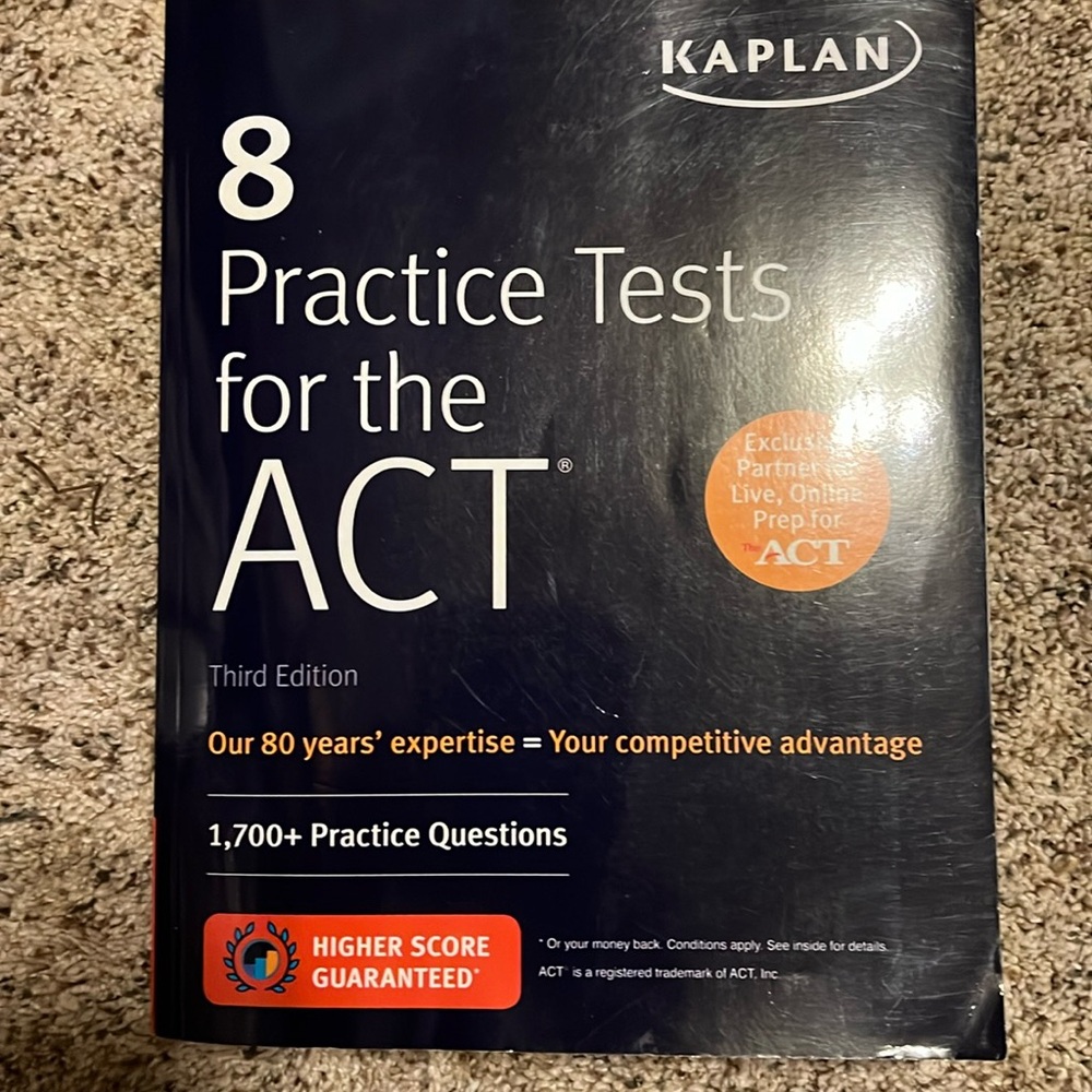 Kaplan ACT 8 practice test  new